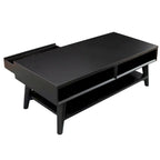 Table basse Flynn Mid-Century Moderne avec 1 tiroir
