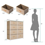 Commode verticale à 8 tiroirs
