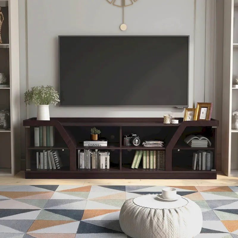 Meuble télé large Modern Espresso 71 par