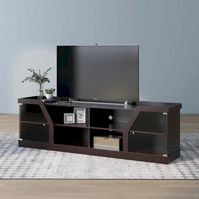 Meuble télé large Modern Espresso 71 par