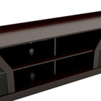Meuble télé large Modern Espresso 71 par