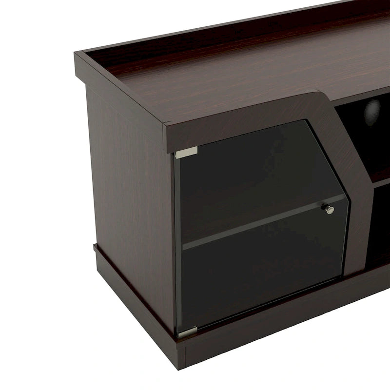 Meuble télé large Modern Espresso 71 par