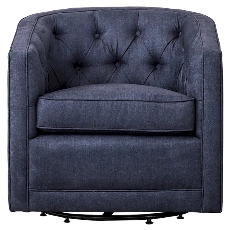 Fauteuil pivotant Walsh en tissu