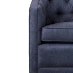 Fauteuil pivotant Walsh en tissu