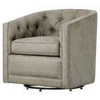 Fauteuil pivotant Walsh en tissu