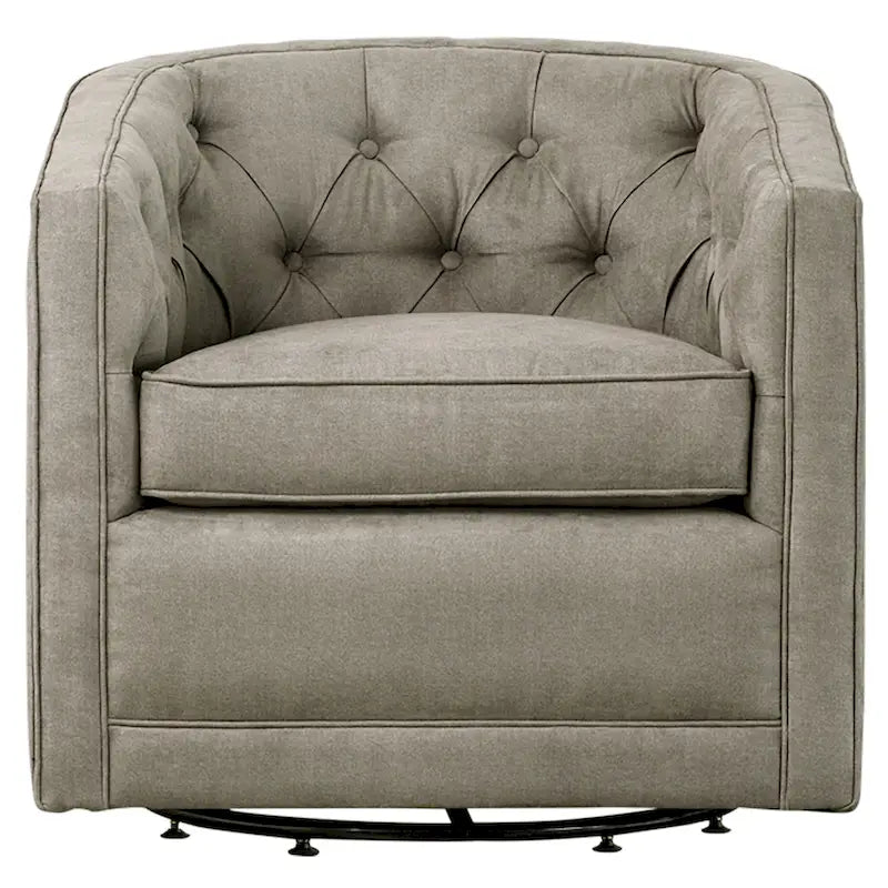 Fauteuil pivotant Walsh en tissu
