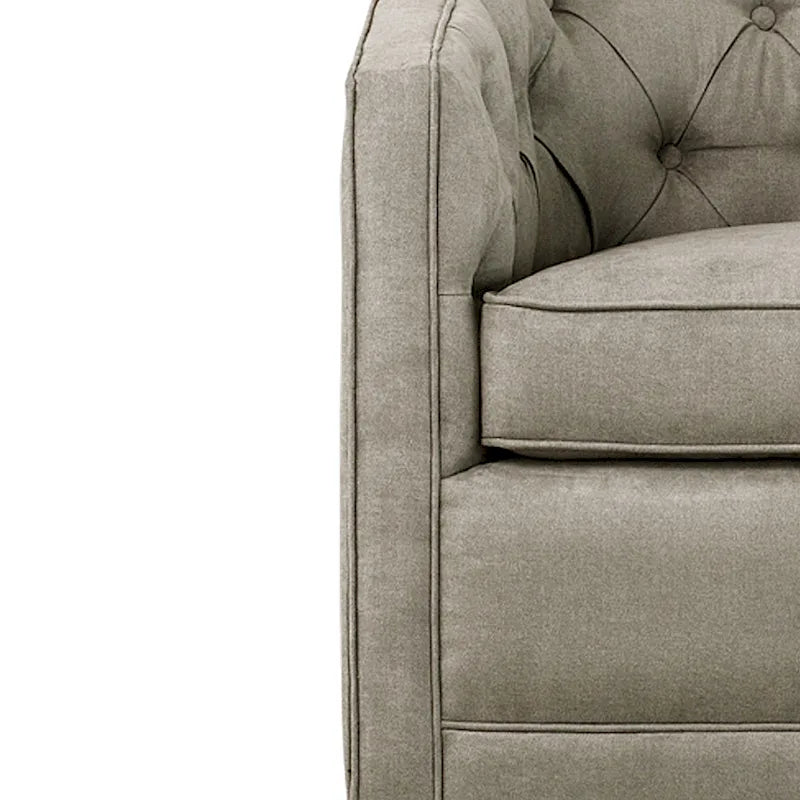 Fauteuil pivotant Walsh en tissu