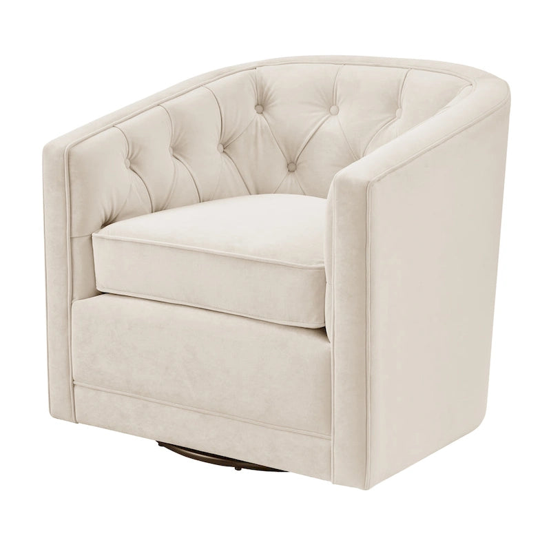 Fauteuil pivotant Walsh en tissu