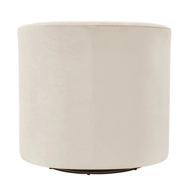 Fauteuil pivotant Walsh en tissu
