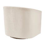 Fauteuil pivotant Walsh en tissu