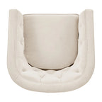 Fauteuil pivotant Walsh en tissu