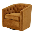 Fauteuil pivotant Walsh en tissu