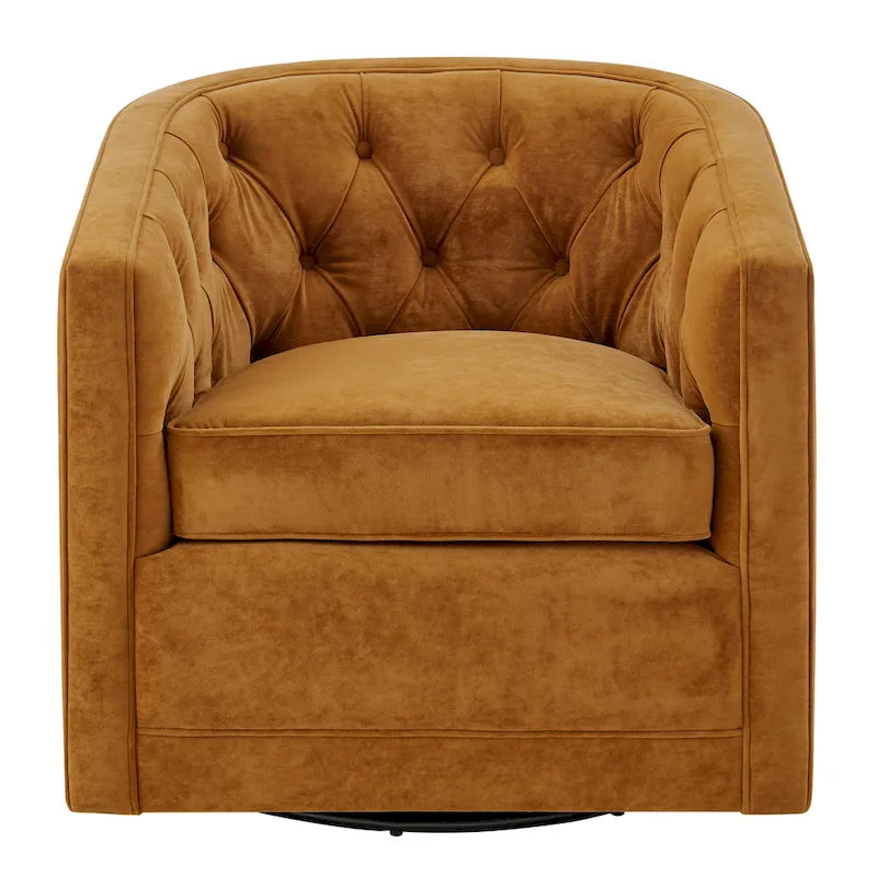Fauteuil pivotant Walsh en tissu