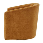 Fauteuil pivotant Walsh en tissu
