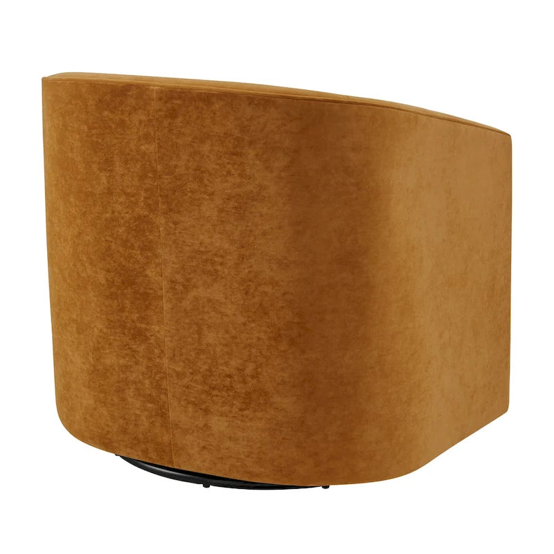Fauteuil pivotant Walsh en tissu