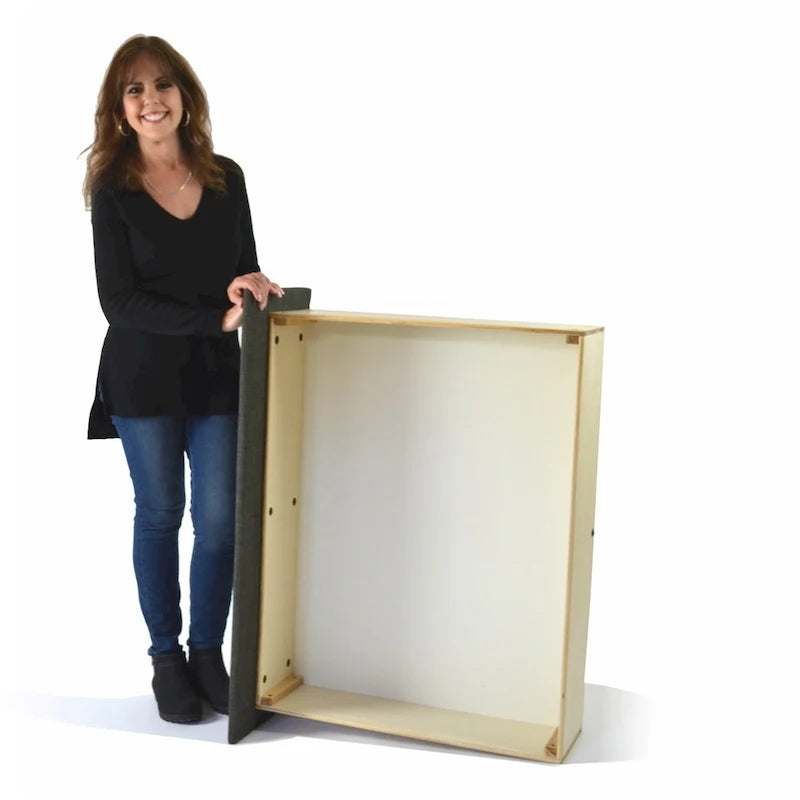 Lit Plateforme Rembourré Newbury Mammoth avec 2 Tiroirs de Rangement