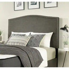 Lit Plateforme Rembourré Newbury Mammoth avec 2 Tiroirs de Rangement