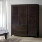  Shaker Wood 3-door Armoire - 60x72x22