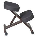 Chaise à genoux ergonomique en bois et mousse à mémoire de forme