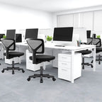 Chaise de bureau sans accoudoirs avec dossier
