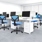 Chaise de bureau sans accoudoirs avec dossier