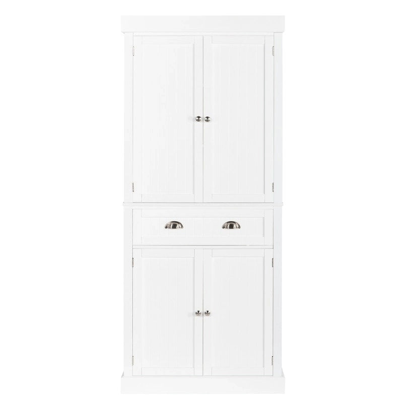 Armoire de rangement moderne à double porte et un tiroir