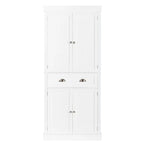 Armoire de rangement moderne à double porte et un tiroir