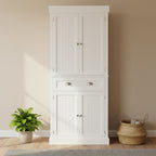 Armoire de rangement moderne à double porte et un tiroir