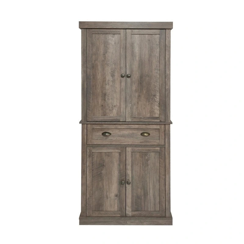 Armoire de rangement moderne à double porte et un tiroir