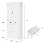 Armoire de rangement moderne à double porte et un tiroir