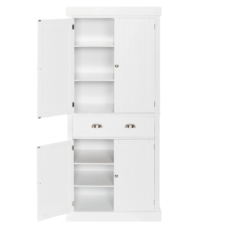 Armoire de rangement moderne à double porte et un tiroir