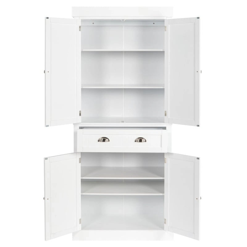 Armoire de rangement moderne à double porte et un tiroir