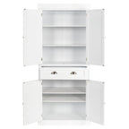 Armoire de rangement moderne à double porte et un tiroir