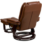 Fauteuil inclinable contemporain en similicuir LeatherSoft