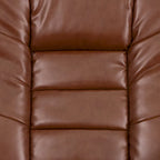 Fauteuil inclinable contemporain en similicuir LeatherSoft