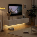 Meuble TV flottant mural avec LEDMeuble TV Meuble TV flottant