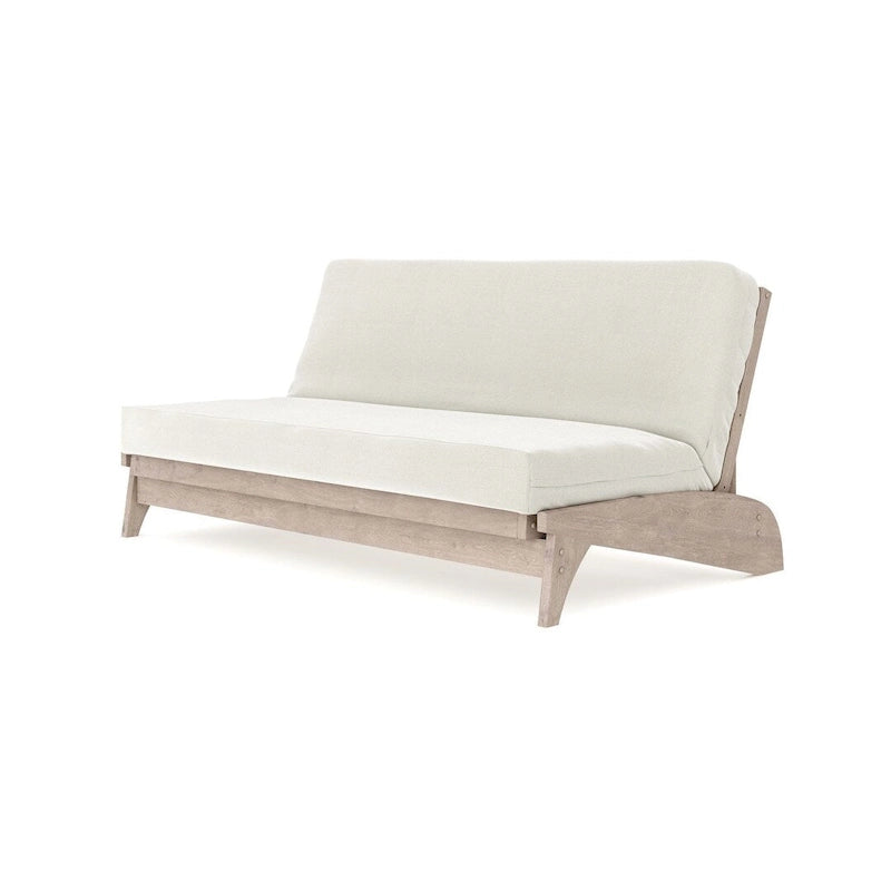 Cadre de futon Queen – Chêne/Merisier/Espresso/Gris | Mural | 2 personnes | Capacité de 250 kg