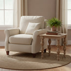 Solid Wood Natural Side Table