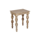 Table d'appoint en bois massif naturel