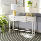 Console 4 tiroirs Beaulah - 42 L x 13 P x 29,5 H - 42Lx13Px30H