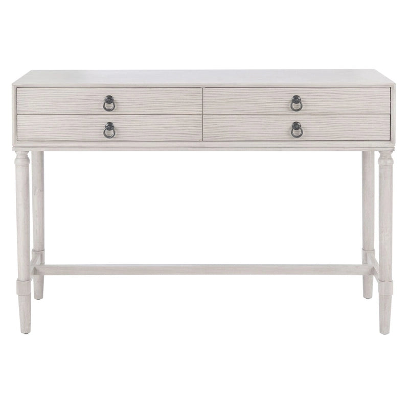 Console 4 tiroirs Beaulah - 42 L x 13 P x 29,5 H - 42Lx13Px30H
