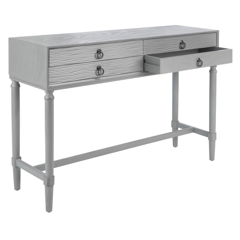 Console 4 tiroirs Beaulah - 42 L x 13 P x 29,5 H - 42Lx13Px30H