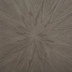 Table basse ronde Deetta en marbre blanc/noir - 91 L x 91 P x 46 H cm - 91Lx91Px46H