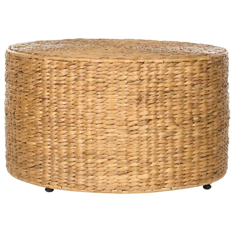 Table basse Vusala Coastal Wicker Naturelle (Entièrement assemblée) - 28.5 x 28.5 x 17 - 29Lx29Px17H