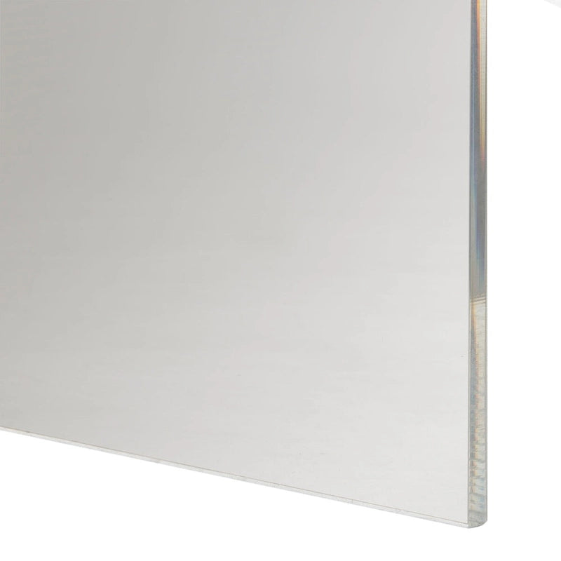 Table basse Alfredine en acrylique transparent - 35,4 x 17,7 x 13,8 - 35Lx18Px14H