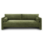 Canapé Lea 90 - Comprend 2 traversins et des housses de coussin amovibles
