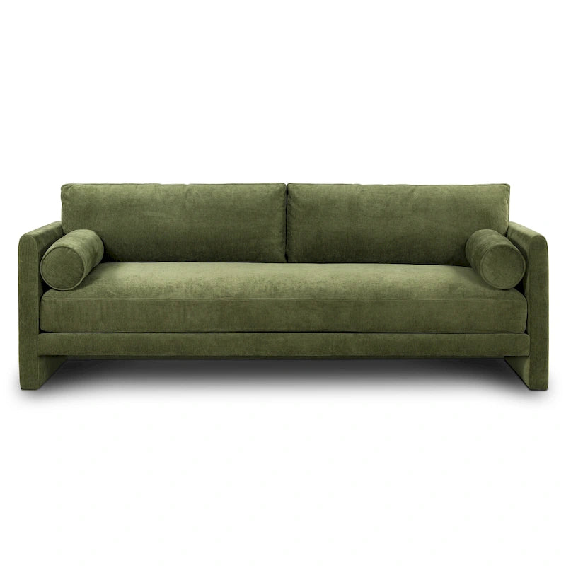 Canapé Lea 90 - Comprend 2 traversins et des housses de coussin amovibles