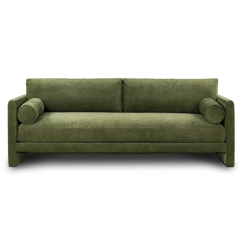 Canapé Lea 90 - Comprend 2 traversins et des housses de coussin amovibles