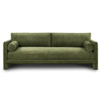 Canapé Lea 90 - Comprend 2 traversins et des housses de coussin amovibles