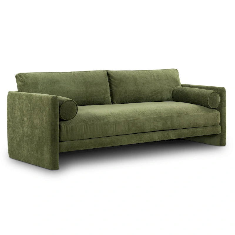 Canapé Lea 90 - Comprend 2 traversins et des housses de coussin amovibles